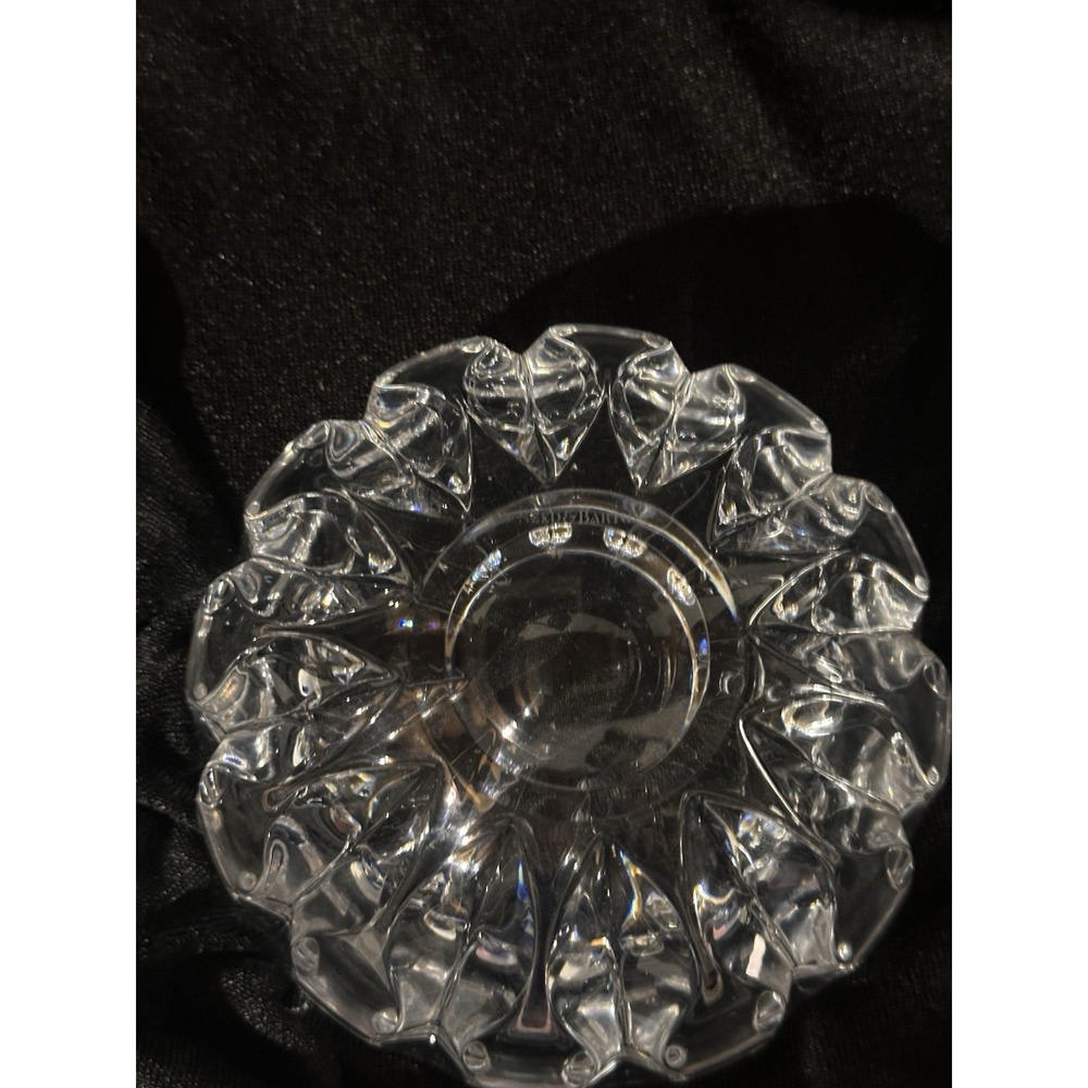 Reed & Barton‎ Equinox 4x7"Crystal Bowl Sticker Mark On Bottom Slovenia - Picture 9 of 15